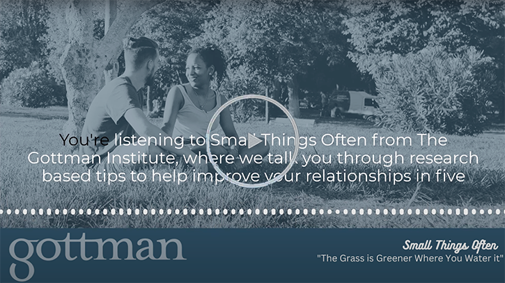 Gottman Video Thumb - Grass is Greener