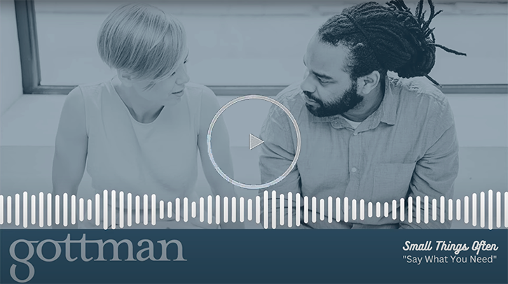 Gottman Video Thumb -Say What You Need